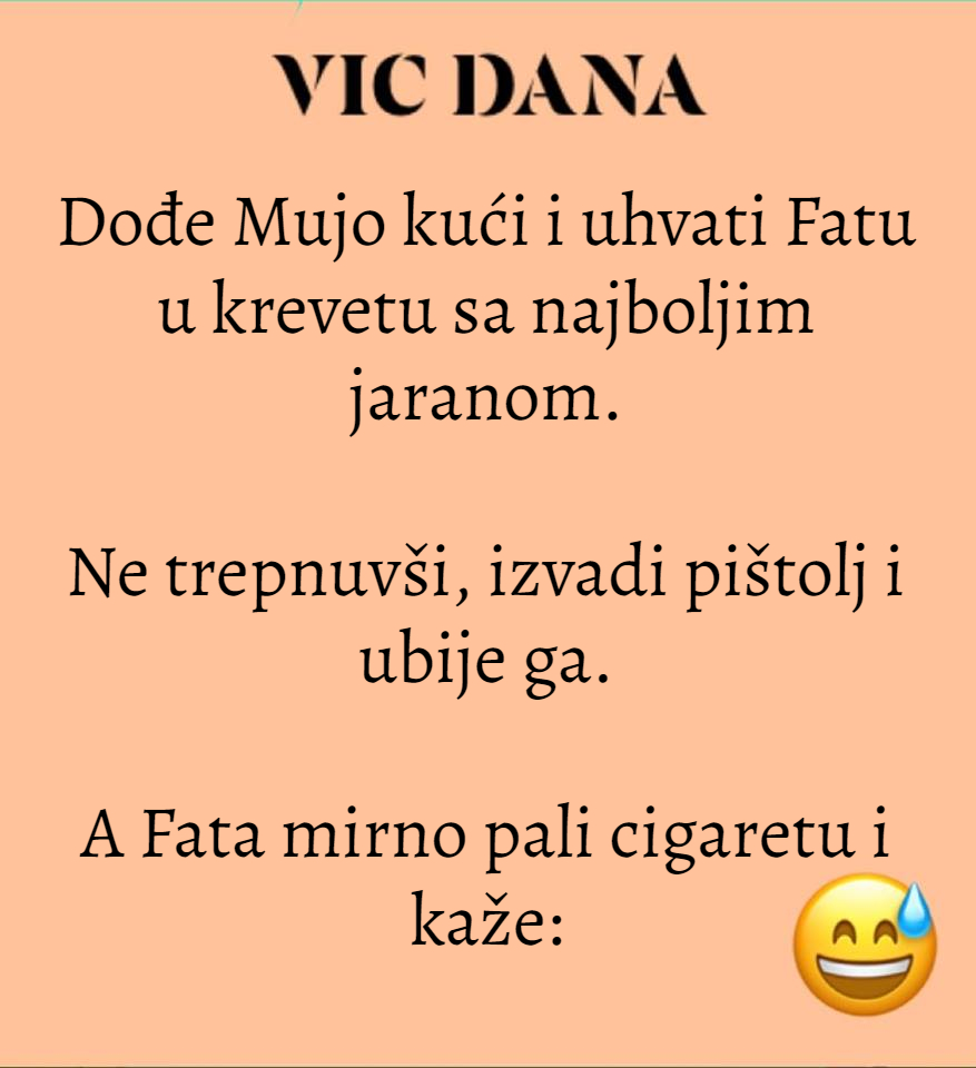 VIC: Mujo uhvatio Fatu s najboljim jaranom - featured image
