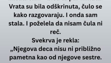 „Slomila sam se kad sam čula šta svekar i svekrva govore o mojoj deci.“ - featured image