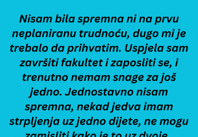 “Suprug je rekao da ce me napusti ako mu ne rodim jos jedno dijete a ja nisam spremna za to…” - featured image