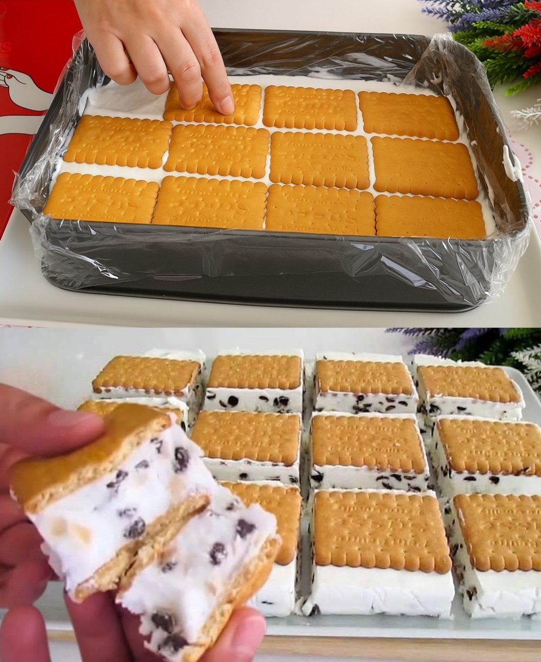 3 sastojka za 3 minute!! Kolač sa glazurom/Bez pečenja Nevjerovatno ukusnan… - featured image