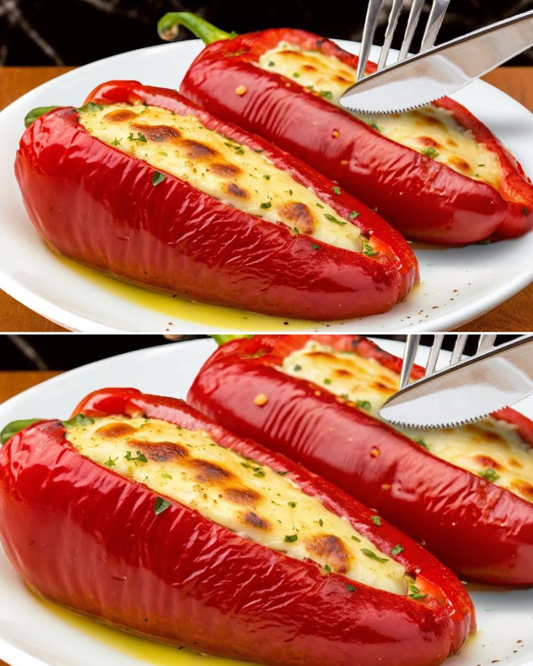 Ovo je toliko dobro da ima ukus kao restoranska hrana! Gotovo za samo 15 minuta. Moj muž obožava ove punjene paprike - featured image