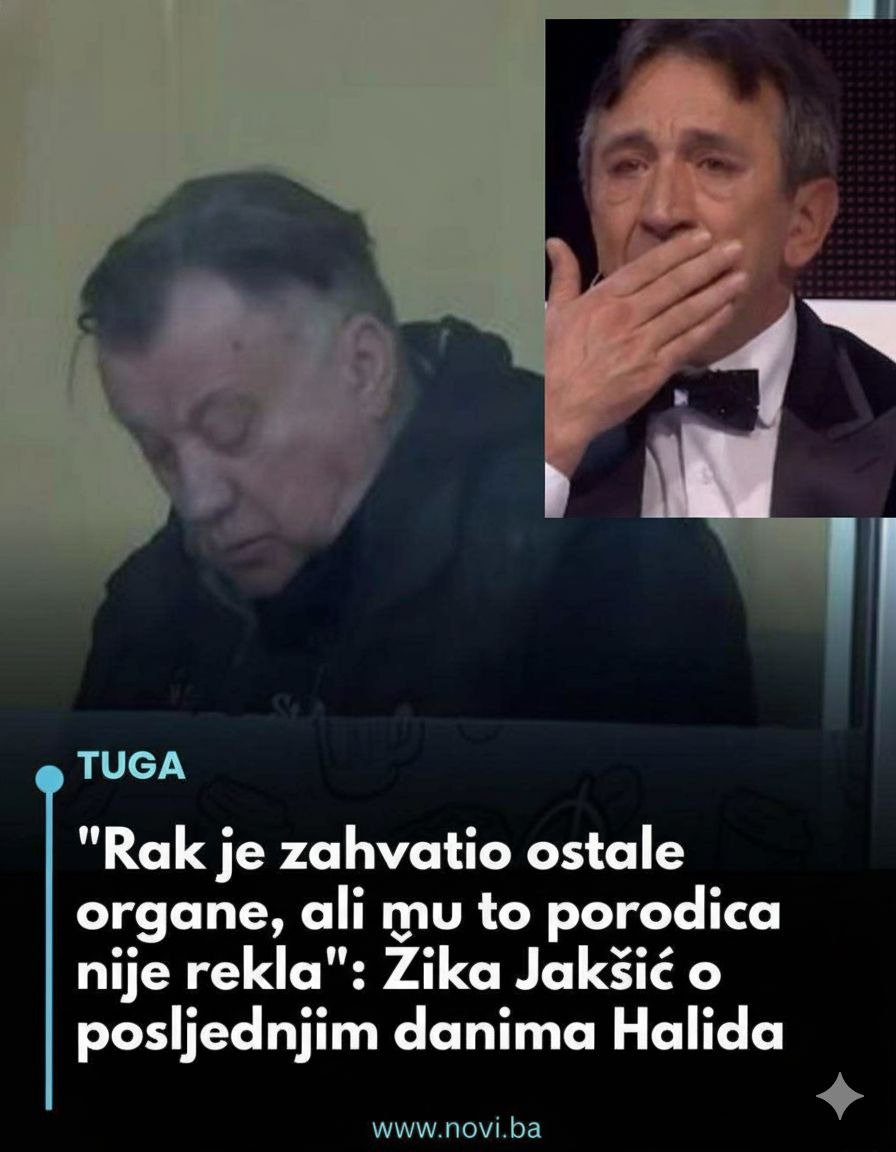 Žika Jakšić o posljednjim danima Halida Bešlića: “Vjerovao je da će pobijediti bolest, nije znao istinu” - featured image