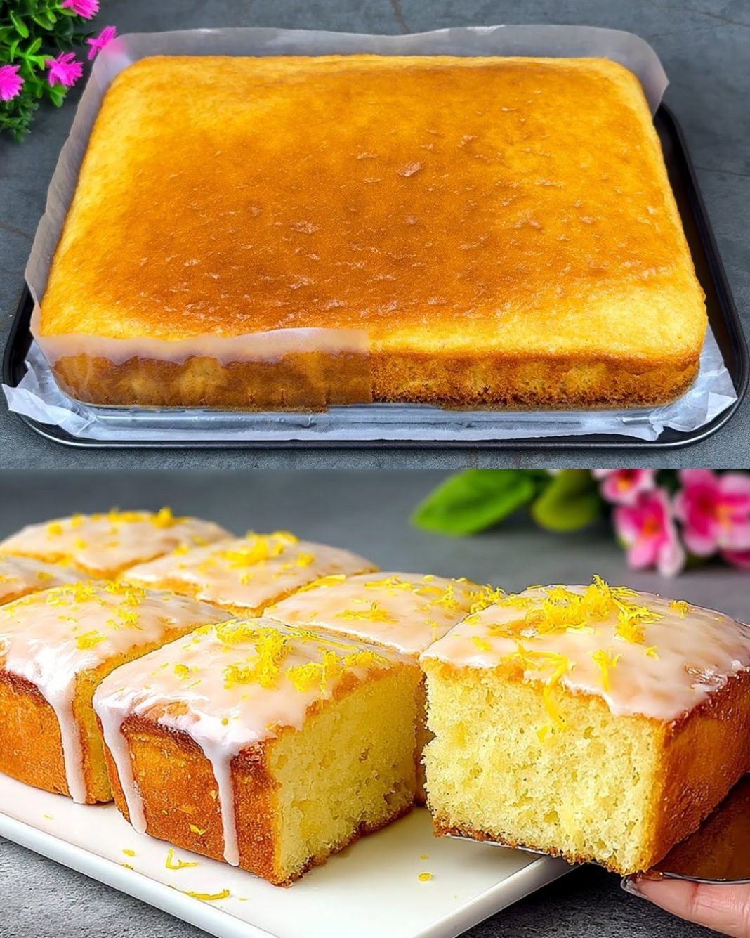 Limunov kolač od 12 kašika 🍋 za 5 minuta! Italijanski kolač koji se topi u ustima! Jednostavan i ukusan - featured image