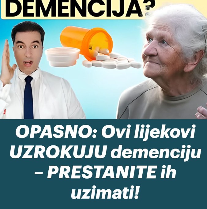 OPASNO: Ovi lijekovi UZROKUJU demenciju – PRESTANITE ih uzimati! - featured image
